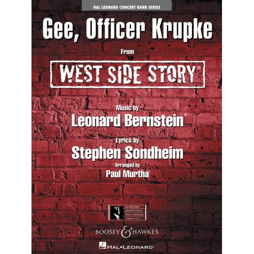 Bernstein, Leonard - Gee, Officer Krupke (from West Side Story) for Wind Band