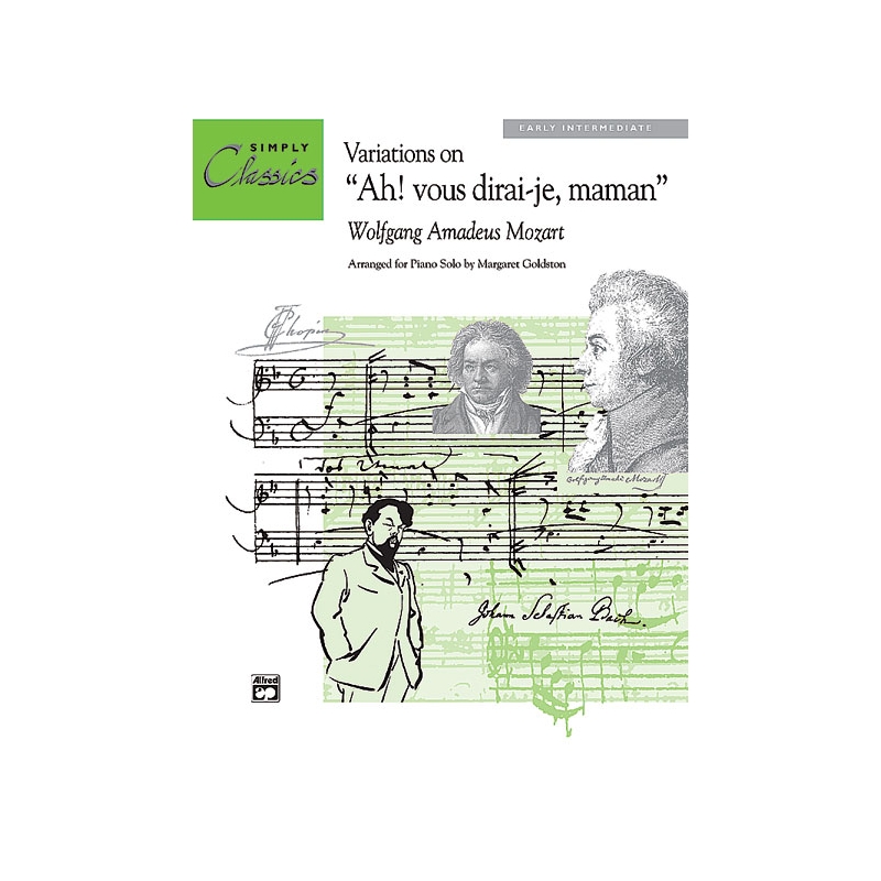 Mozart, Wolfgang Amadeus - Variation on Ah! Vous Dirai-je Maman