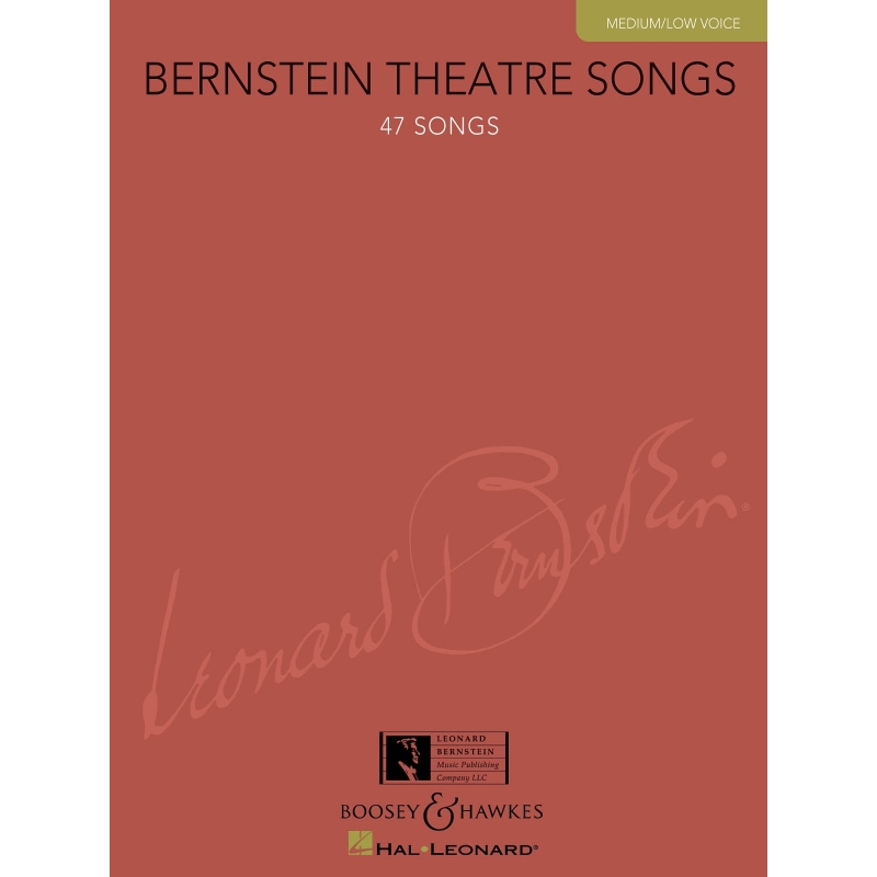 Bernstein Theatre Songs 