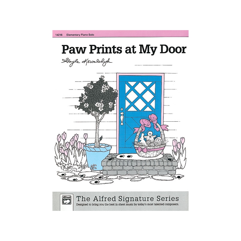 Paw Prints at My Door