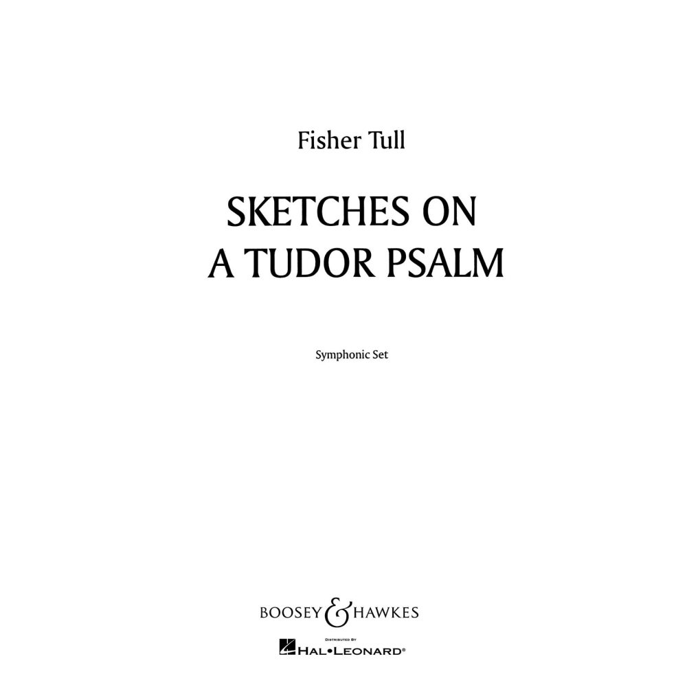 Tull, Fisher - Sketches On a Tudor Psalm QMB 386