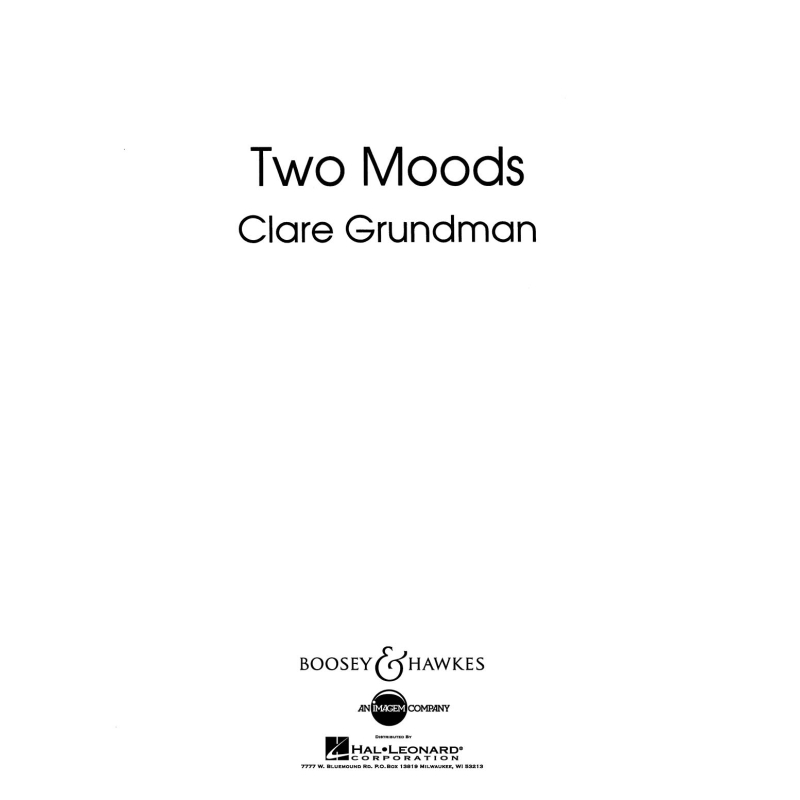 Grundman, Clare - Two Moods QMB 155