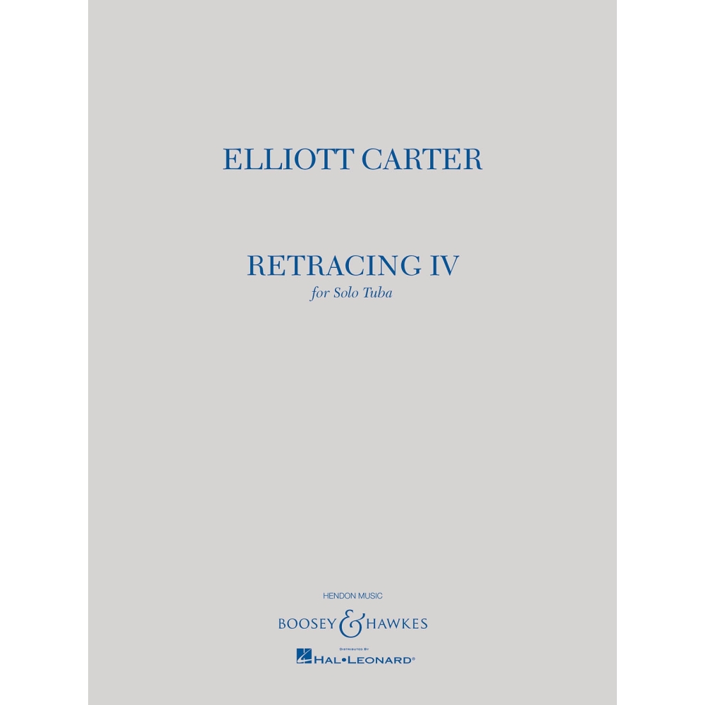 Carter, Elliott - Retracing IV 