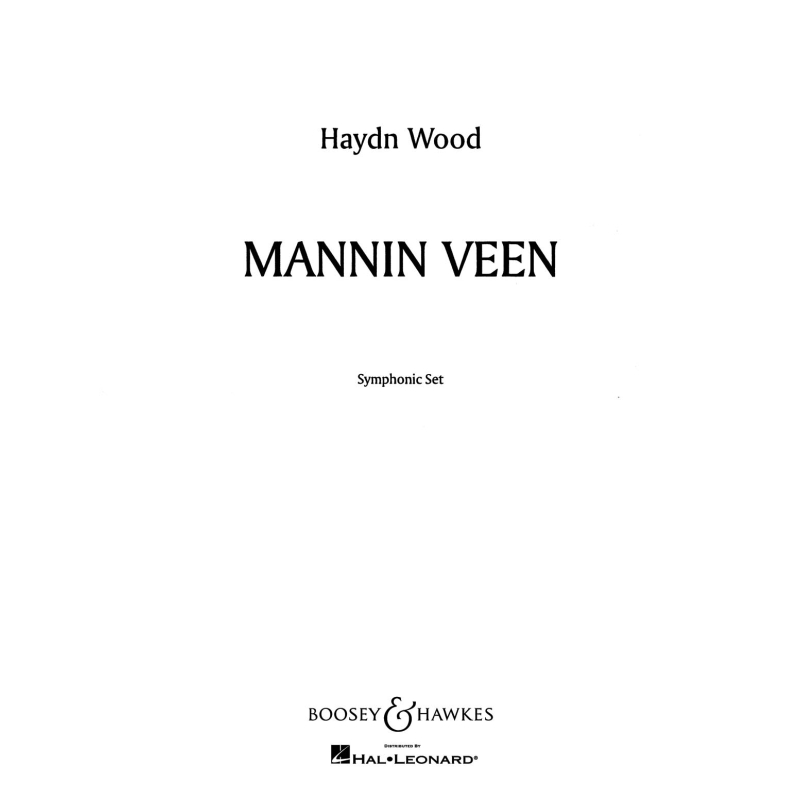 Wood, Haydn - Mannin Veen (Dear Isle of Man)