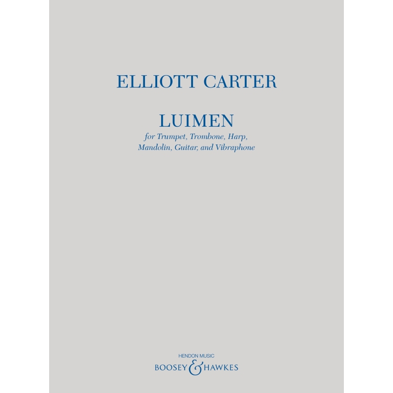 Carter, Elliott - Luimen 