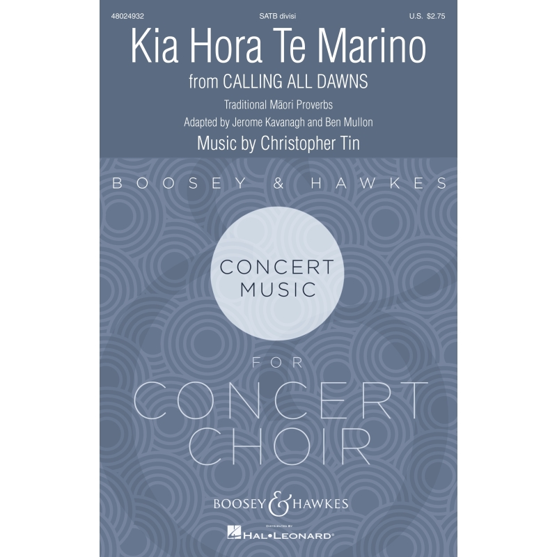 Tin, Christopher - Kia Hora Te Marino 