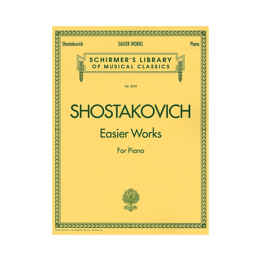 Shostakovich, Dmitri - Easier Works 