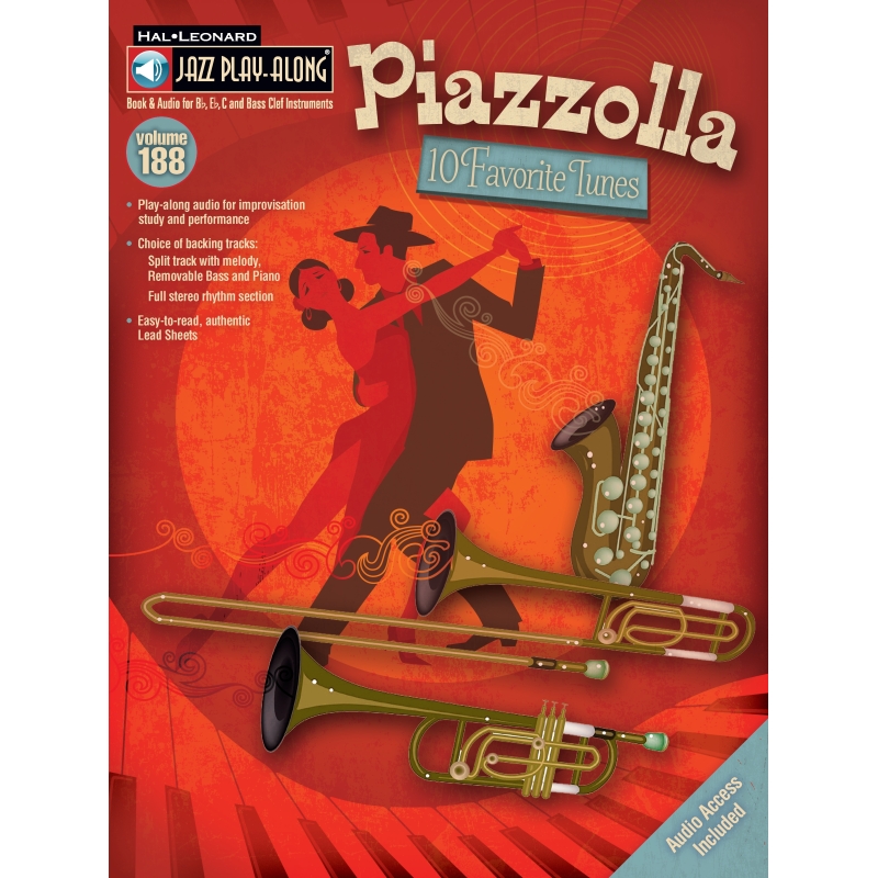 Piazzolla, Astor - 10 Favorite Tunes JPA188 Vol. 188