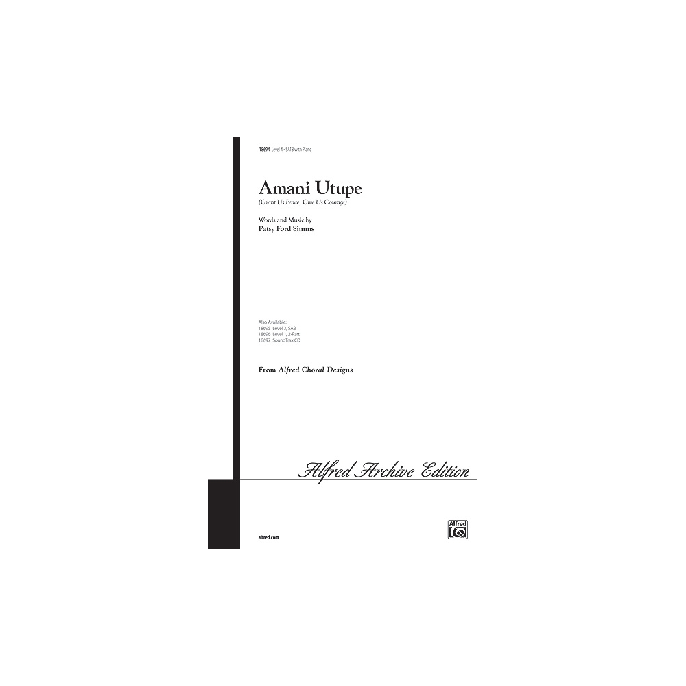 AMANI UTUPE/SATB