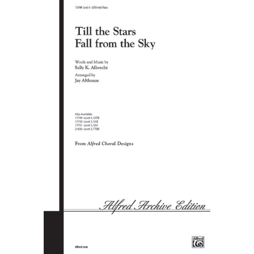 TILL THE STARS FALL.../SATB