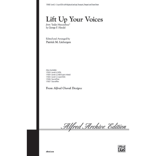 LIFT UP YOUR VOICES/2 PT/SSA