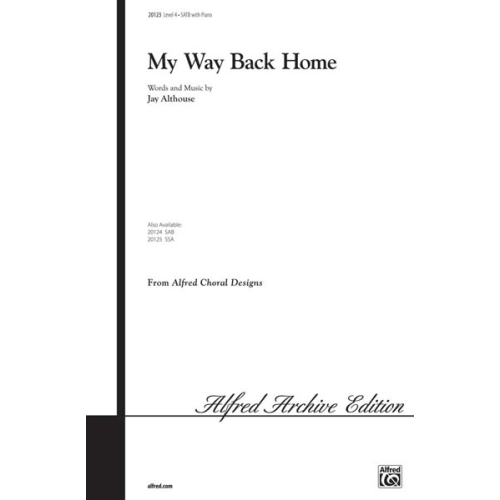 MY WAY BACK HOME/SATB