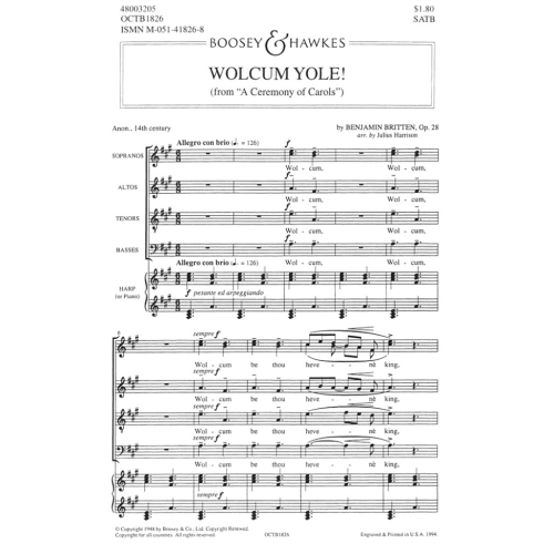 Britten, Benjamin - A...