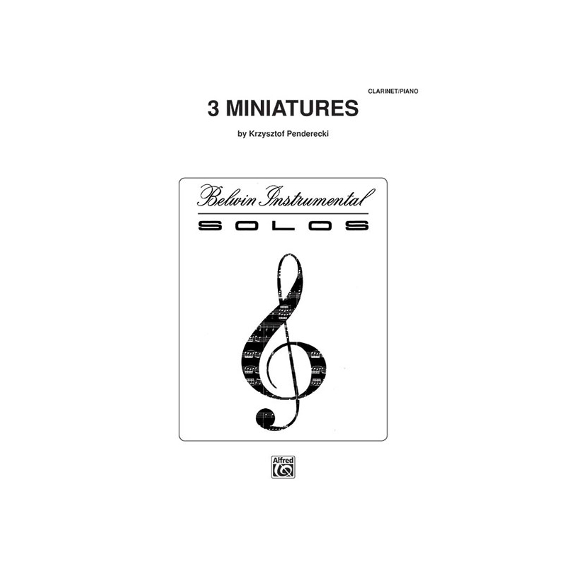Penderecki, Krzysztof - Three Miniatures