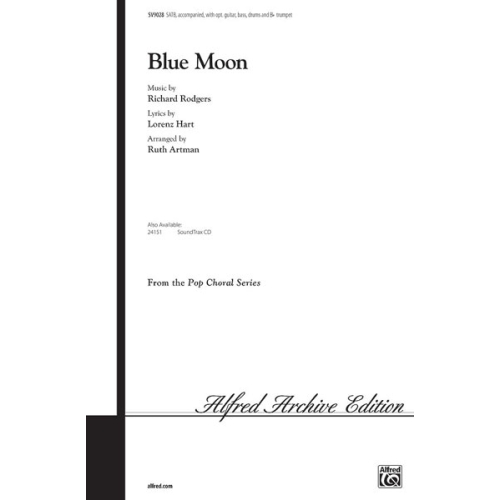 Blue Moon SATB