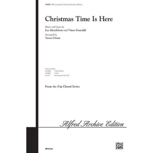 Christmas Time Is Here (SATB)