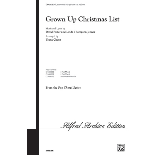 Grown Up Christmas List