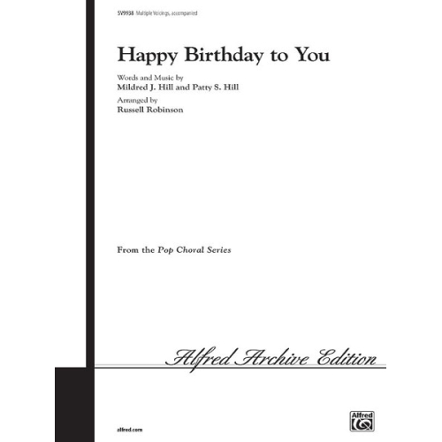 Happy Birthday to You (multiple voices)