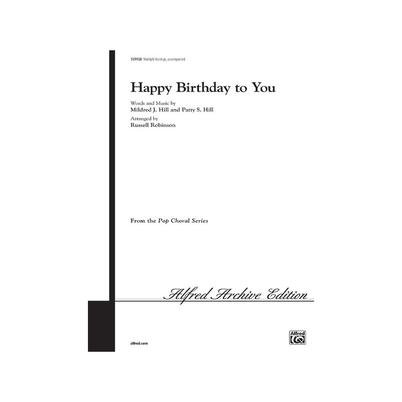 Happy Birthday to you