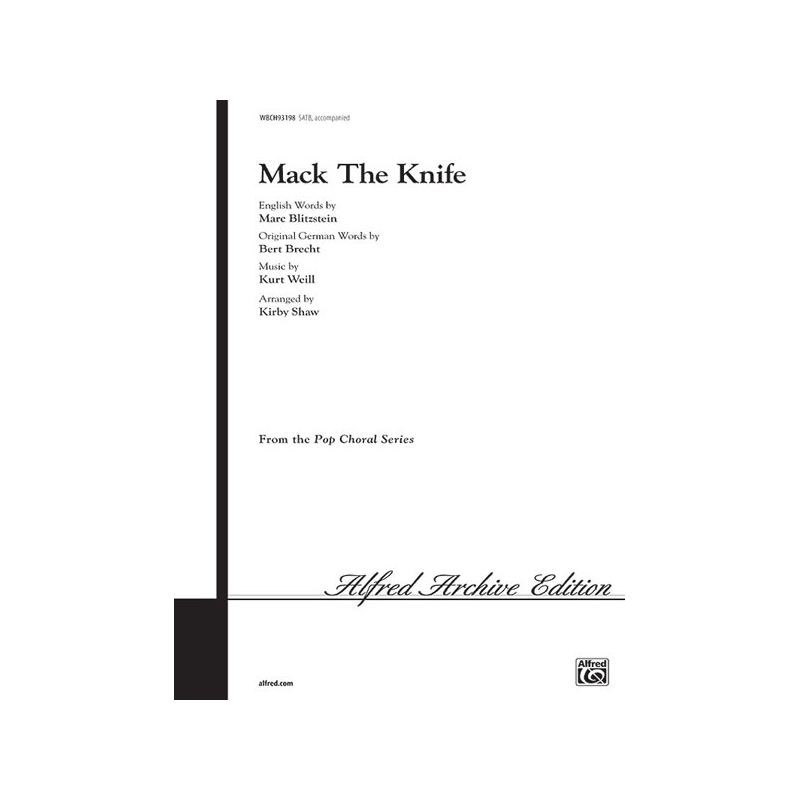 Weill, Kurt - Mack the Knife