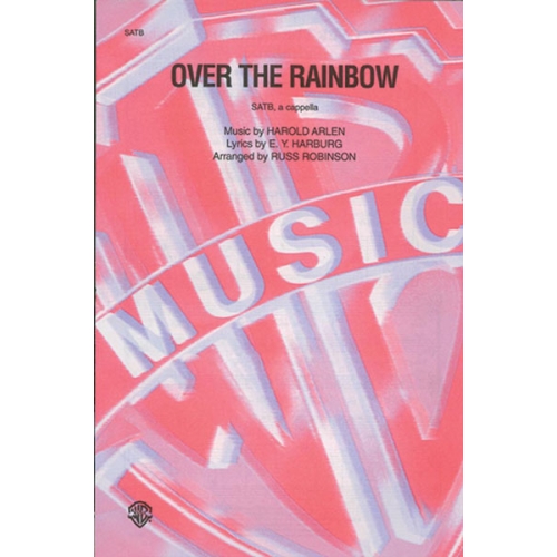 Over the Rainbow (SATB a cappella)