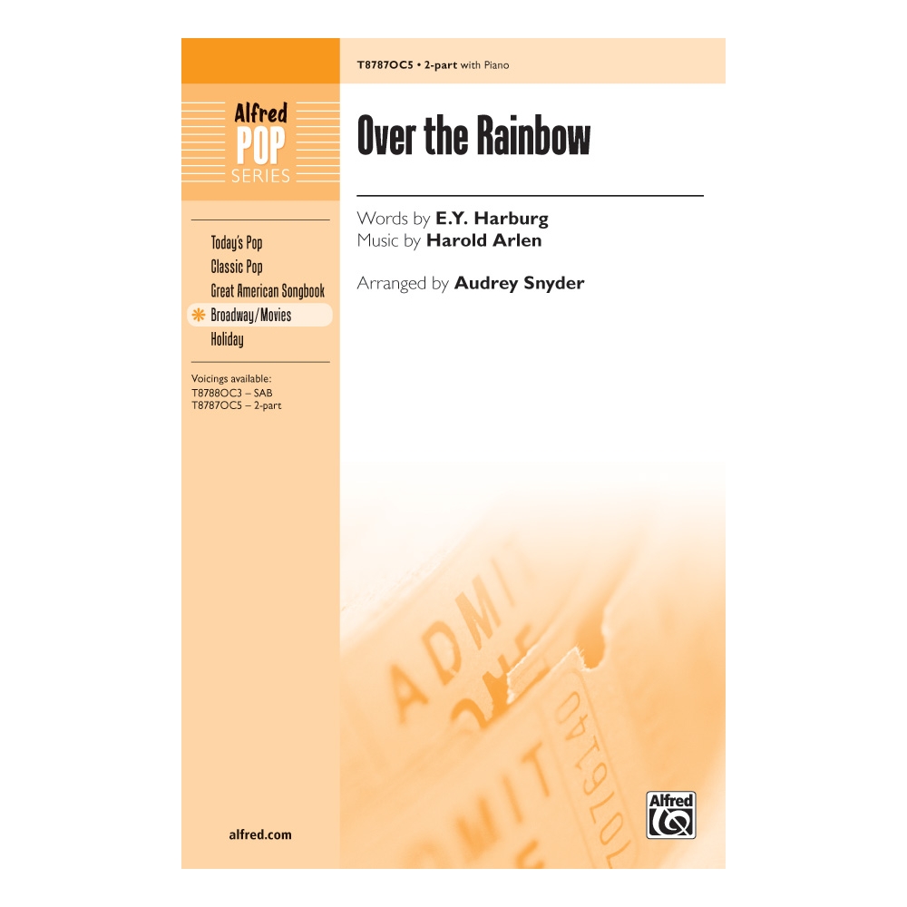 Over the Rainbow (Unison/2pt)