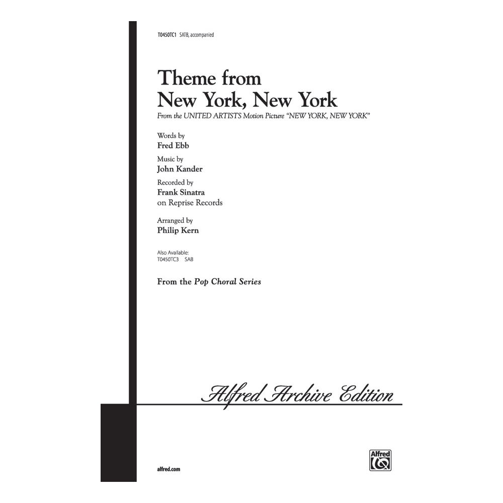Kander, John - New York, New York, Theme from