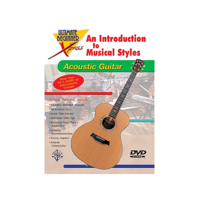 Ultimate Beginner Xpress™: An Introduction to Musical Styles for Acoustic Guitar