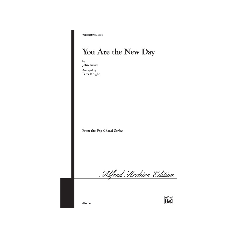 David, John - You Are the New Day