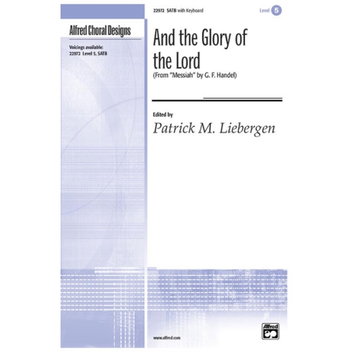 And the Glory of the Lord SATB