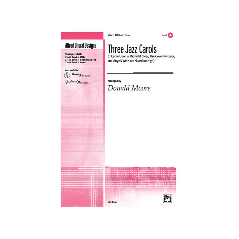 Three Jazz Carols SATB