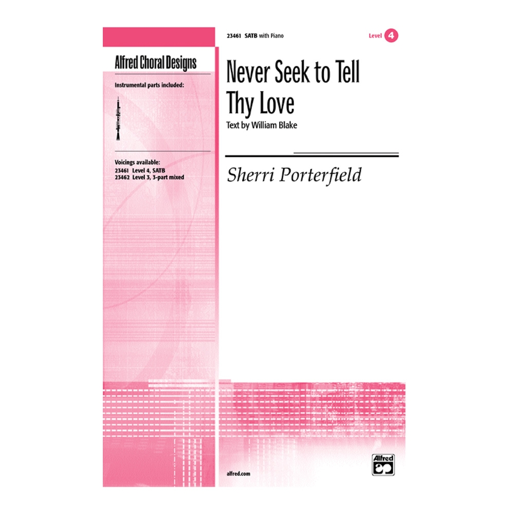 Porterfield, Sherri - Never Seek to Tell Thy Love
