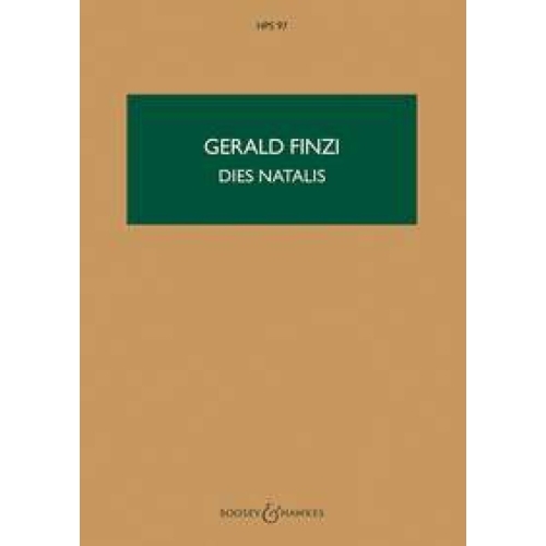 Finzi, Gerald - Dies...