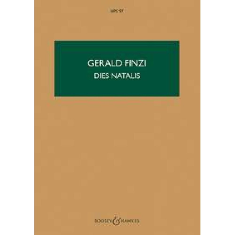 Finzi, Gerald - Dies natalis op. 8 HPS 97