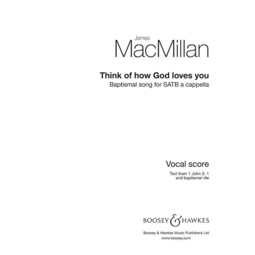 MacMillan, James - Think of...