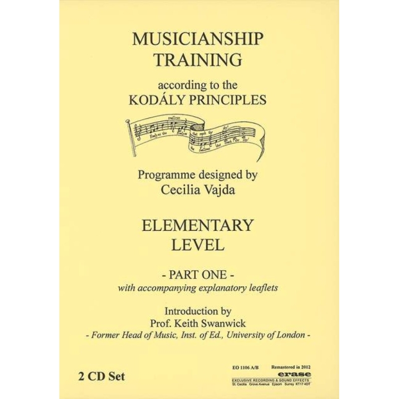 Vajda, Cecilia - Musicianship Training according to the Kodály principles 
