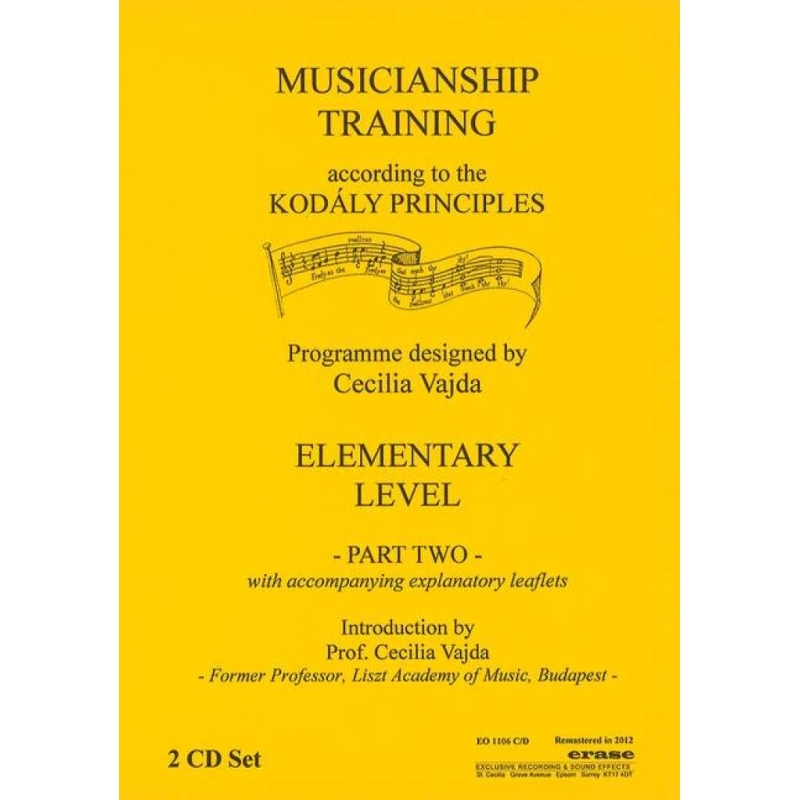 Vajda, Cecilia - Musicianship Training according to the Kodály principles 