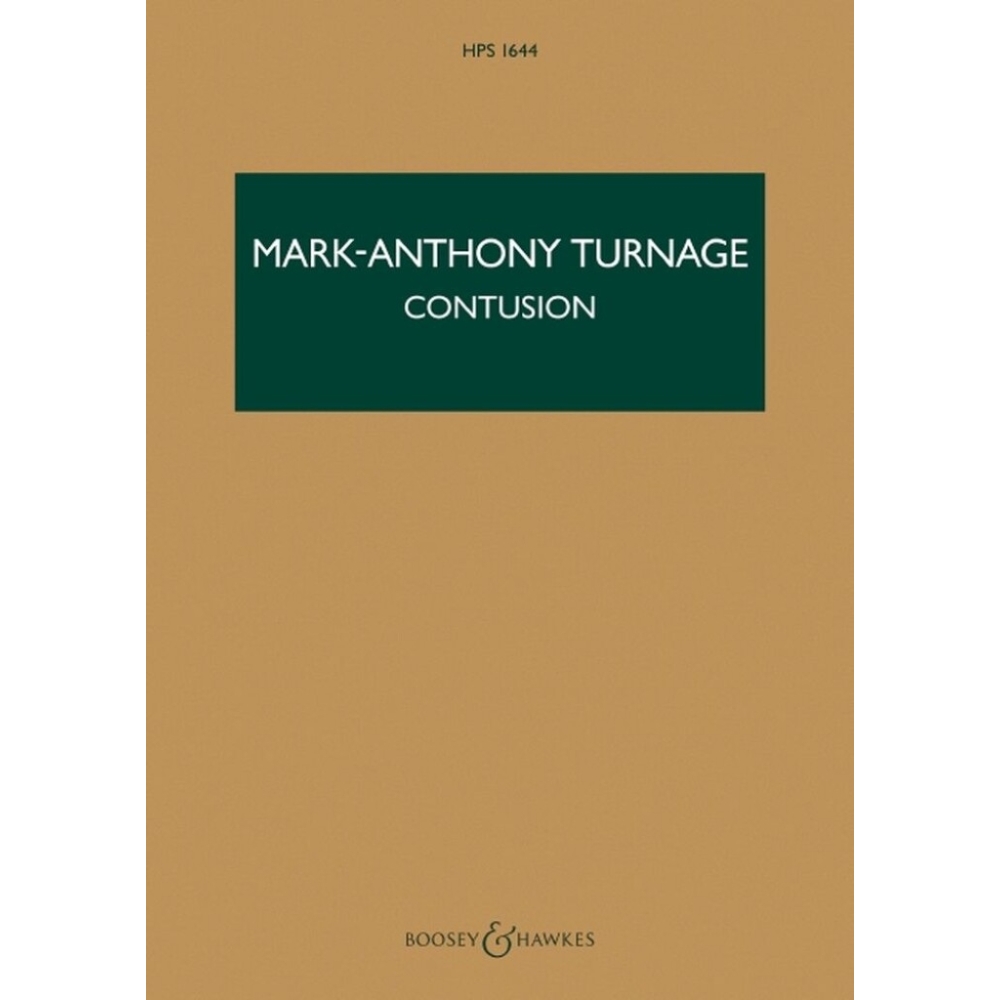 Turnage, Mark-Anthony - Contusion HPS 1644