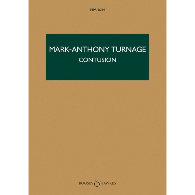 Turnage, Mark-Anthony - Contusion HPS 1644