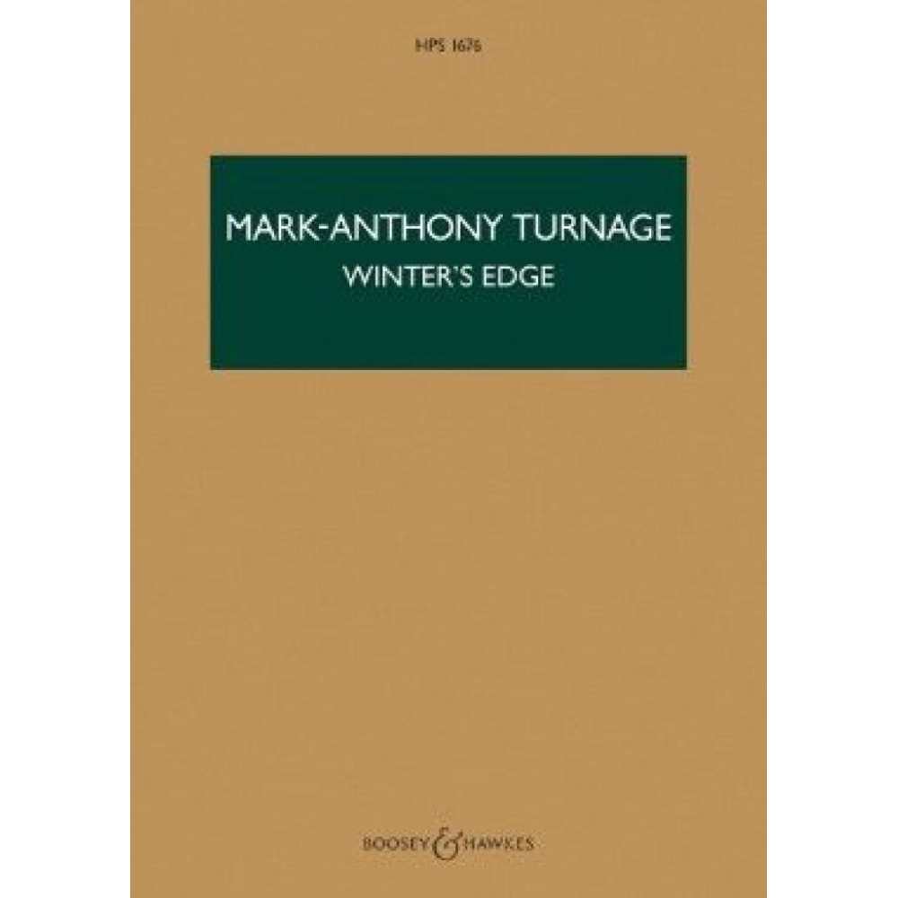 Turnage, Mark-Anthony - Winter's Edge HPS 1676
