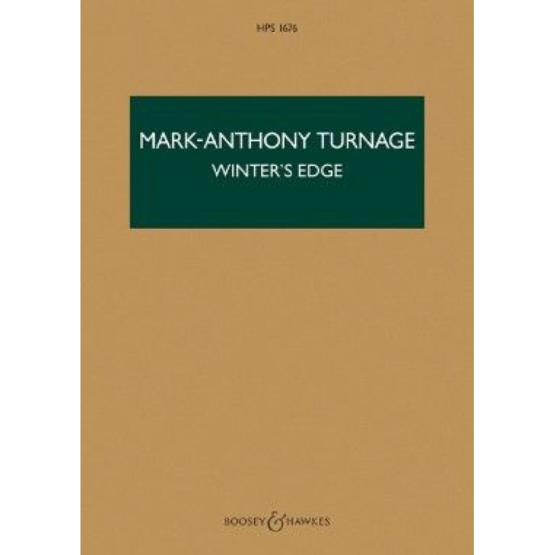 Turnage, Mark-Anthony - Winter's Edge HPS 1676