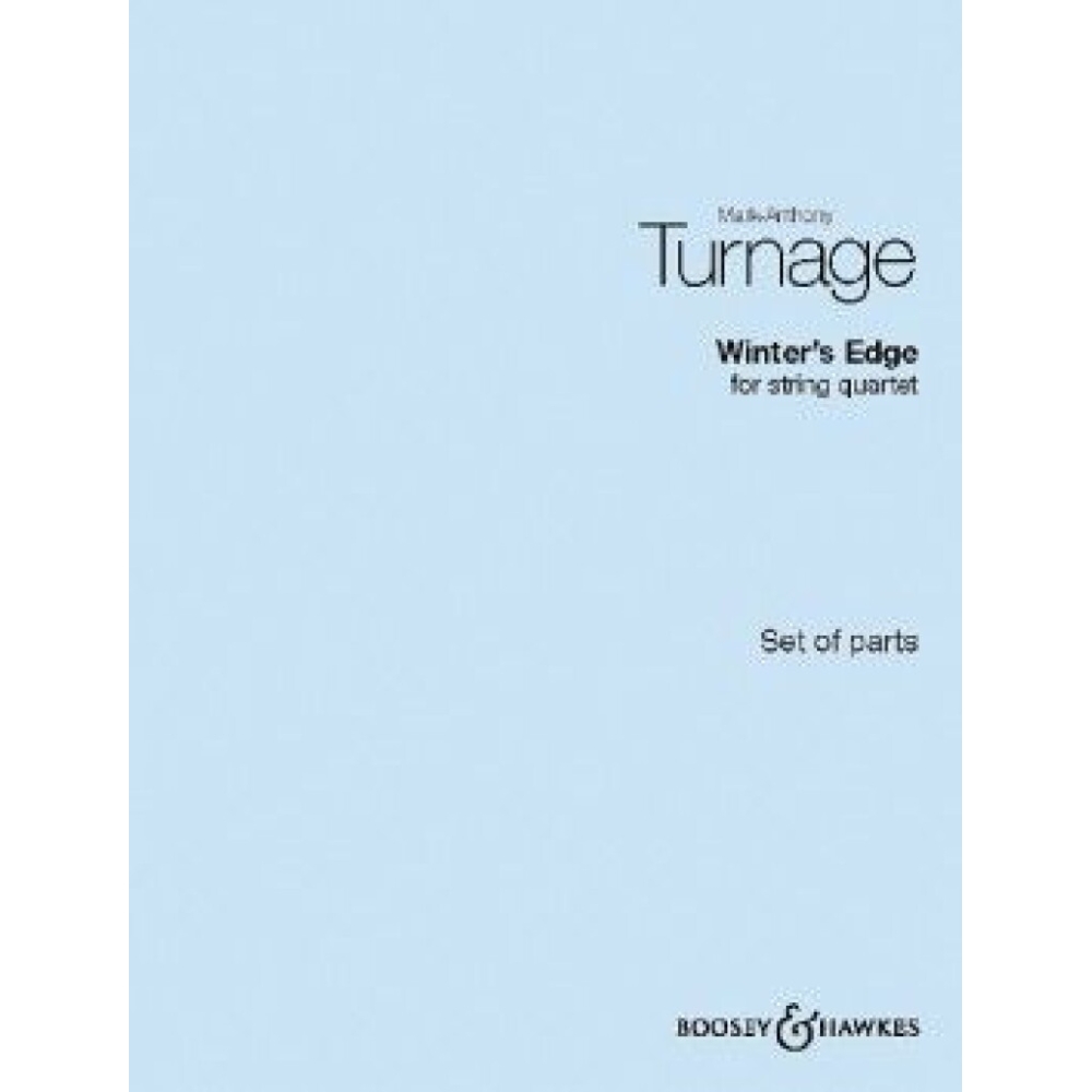 Turnage, Mark-Anthony - Winter's Edge 