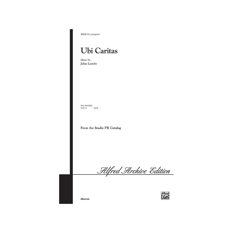 Leavitt, John - Ubi Caritas