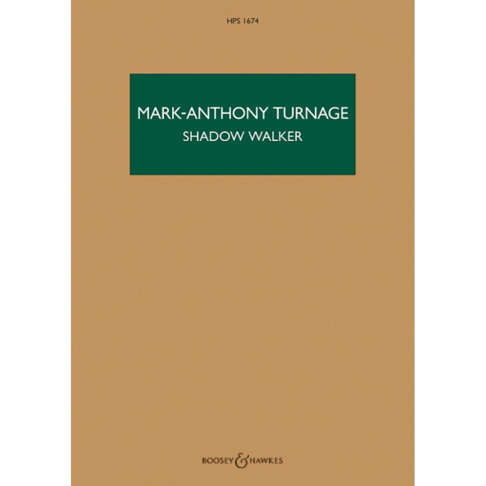 Turnage, Mark-Anthony - Shadow Walker HPS 1674