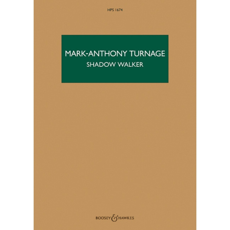 Turnage, Mark-Anthony - Shadow Walker HPS 1674