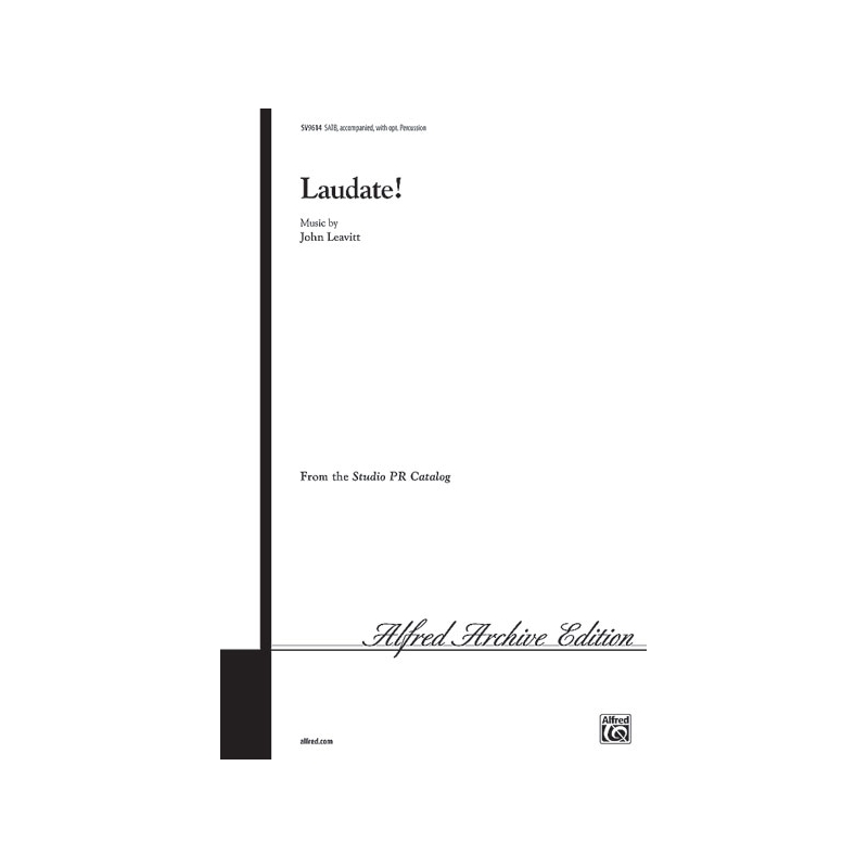 Leavitt, John - Laudate!