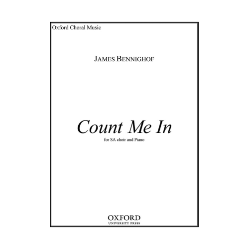 Count me in - Bennighof, James