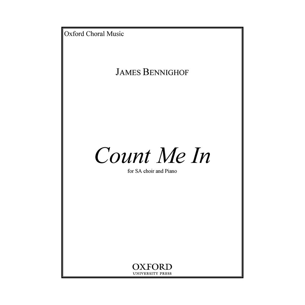 Count me in - Bennighof, James