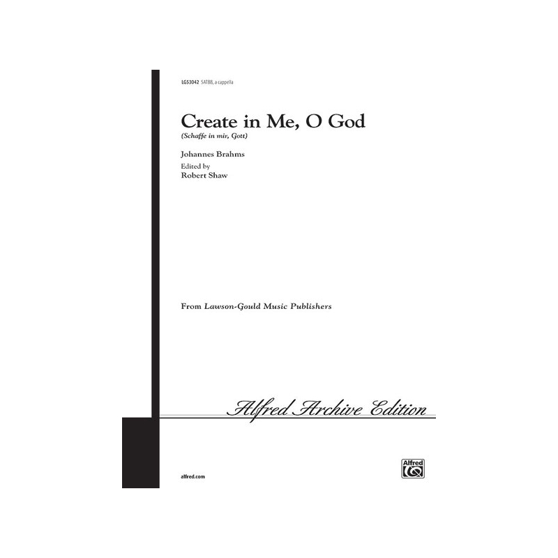 Create In Me O God