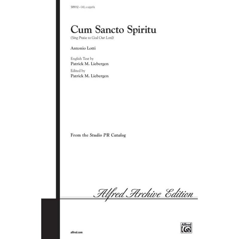 Lotti, Antonio - Cum Sancto Spiritu